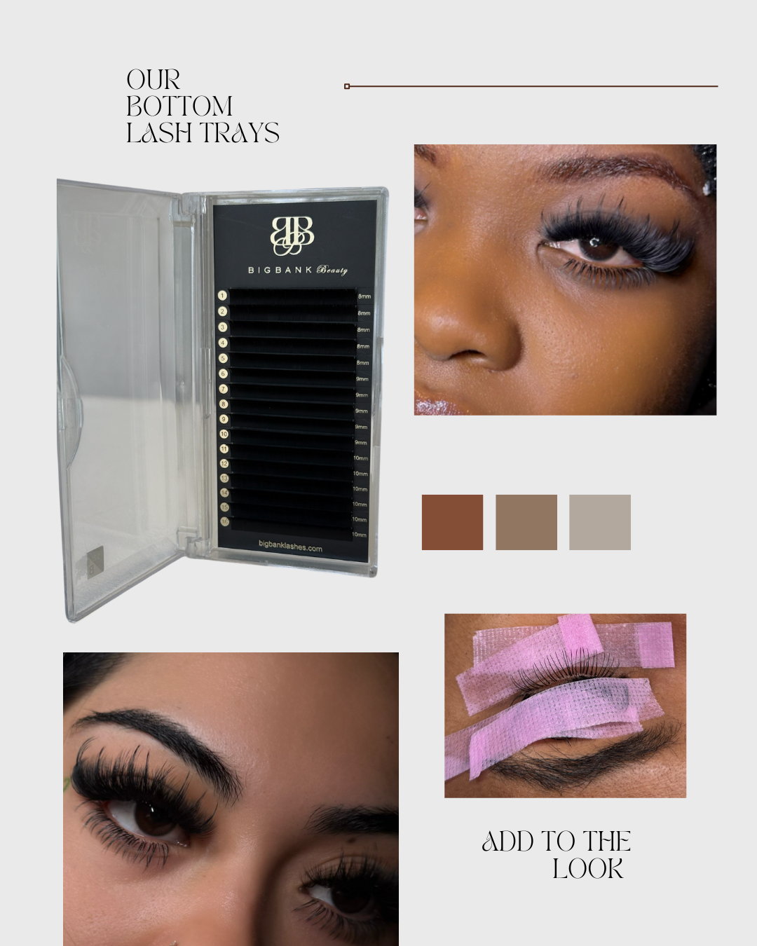 Bottom lashes