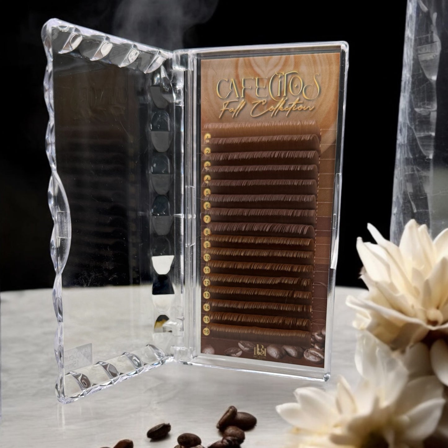 Caffecitos (Brown Single length Lashes)