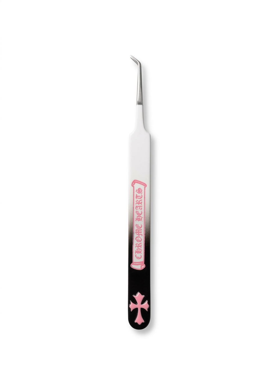 Chrome ❤︎⁠ Hearts — Pickup Tweezers