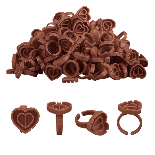Heart Shaped Glue Rings